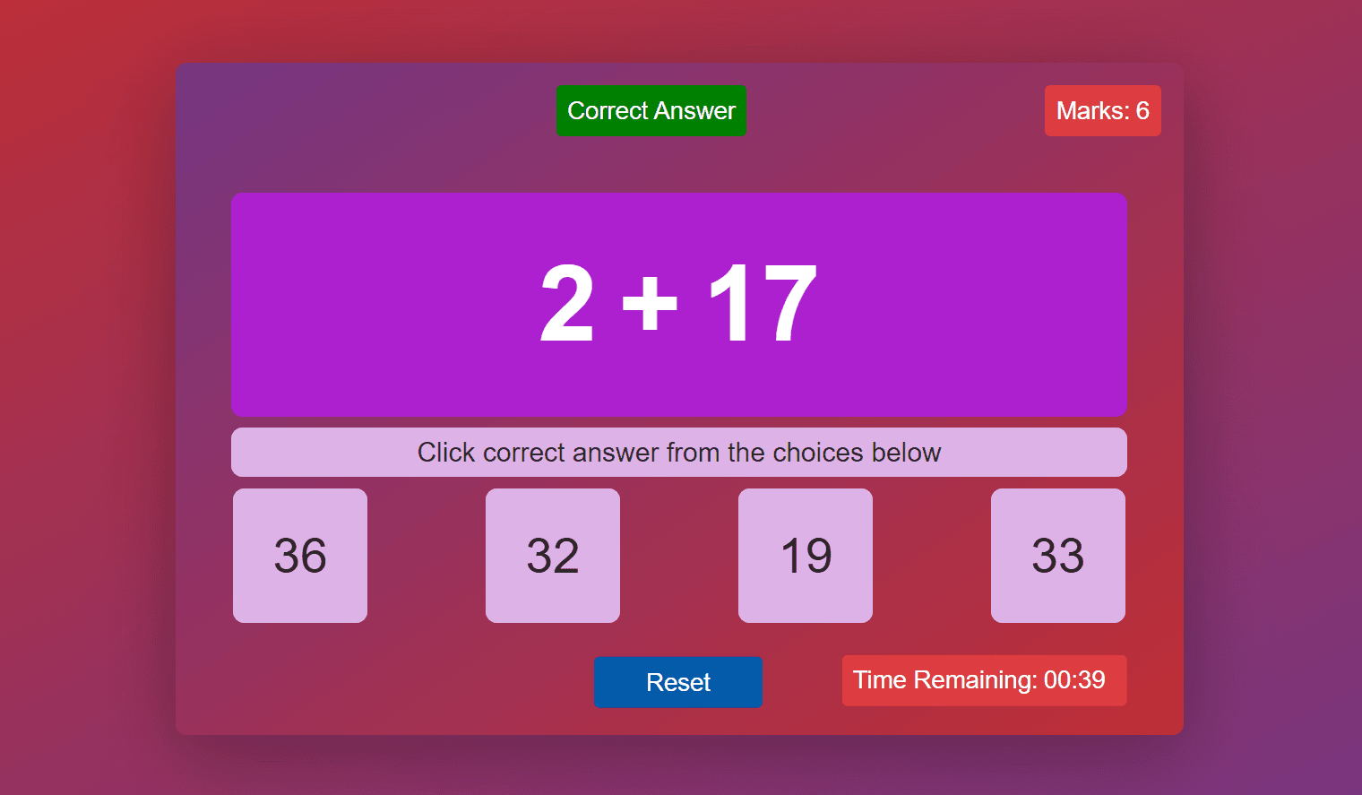 Guess Number Game